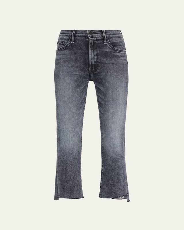 The Insider Crop Step Fray Jeans